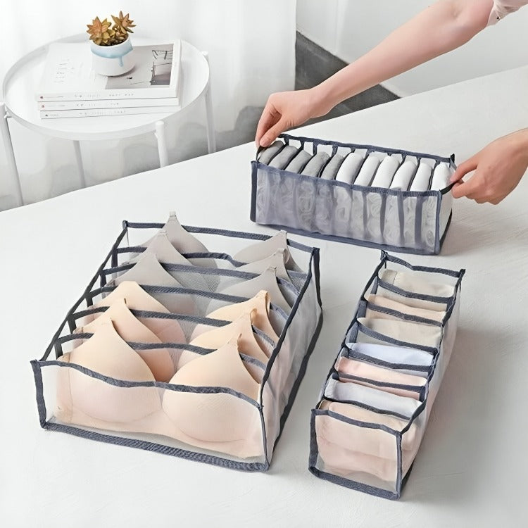 3-Pack Drawer Organisers